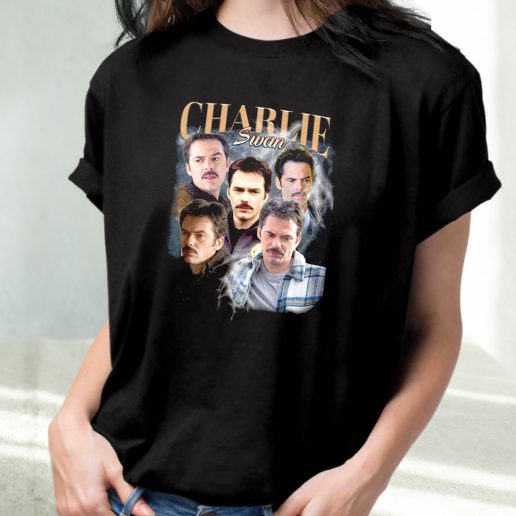 Classic T Shirt Charlie Swan Vintage 1