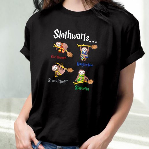 Classic T Shirt Harry Slothwarts 1