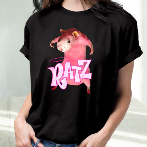 Classic T Shirt Ratz Pink Meme 1