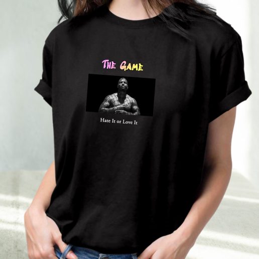 Classic T Shirt The Game Hate It Or Love It 1