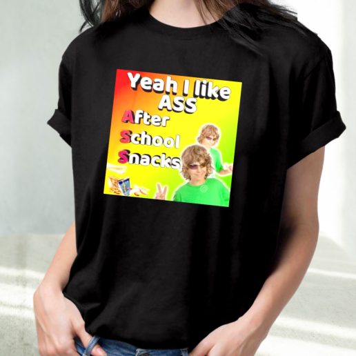 Classic T Shirt Yeah I Like Ass Sarcastic Dank Meme 1