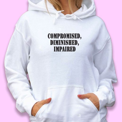 Cute Hoodie Compromised Diminished Impaired 1