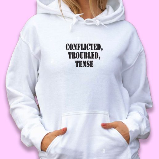 Cute Hoodie Conflicted Troubled Tense 1