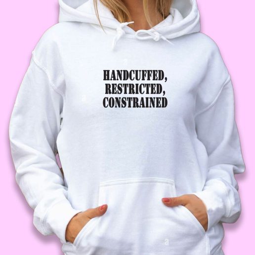 Cute Hoodie Handcuffed Restricted Constrained 1