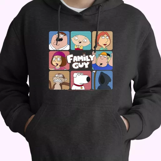 Family Guy Group Tv Show Streetwear On Sale Classic Hoodie Streetwear