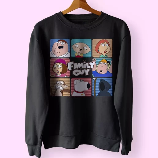 Family Guy Group Tv Show Streetwear On Sale Classic Sweatshirt Style