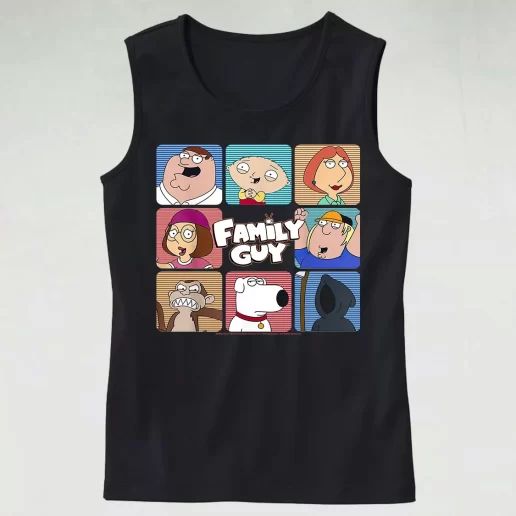 Family Guy Group Tv Show Streetwear On Sale Classic Tank Top Style