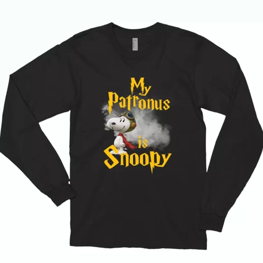 Flying Ace My Patronus Is A Snoopy Classic Long Sleeve T Shirt