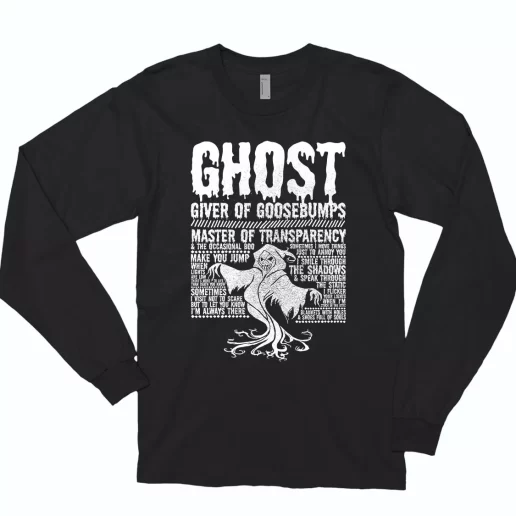 Ghost Giver Of Goosebumps Classic Long Sleeve T Shirt