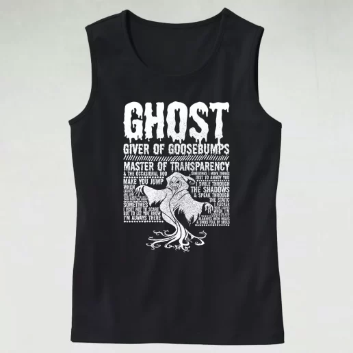 Ghost Giver Of Goosebumps Classic Tank Top Style