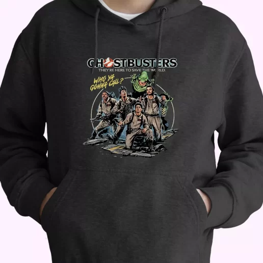 Ghostbusters To Save The World Classic Hoodie Streetwear