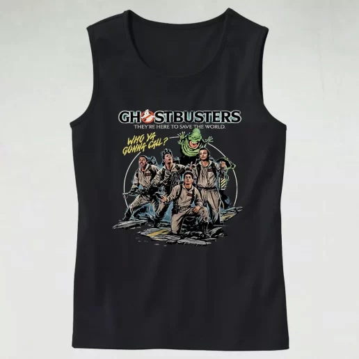 Ghostbusters To Save The World Classic Tank Top Style