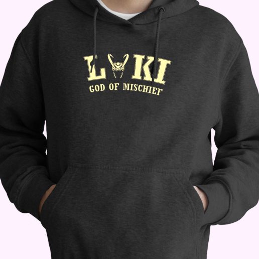 God Of Mischief Loki Funny Hoodie Streetwear 1