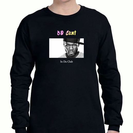 Graphic Long Sleeve T Shirt 50 Cent In Da Club 1