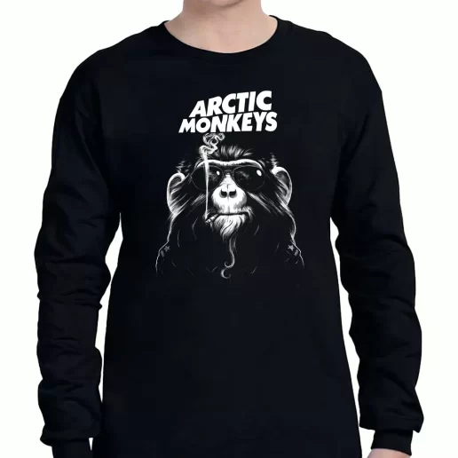 Graphic Long Sleeve T Shirt Arctic Monkeys Sweatshirt