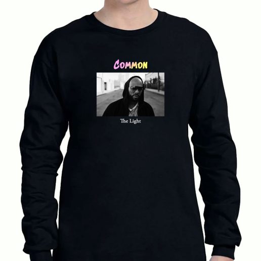 Graphic Long Sleeve T Shirt Common The Light 1