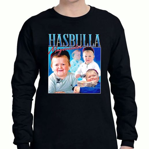 Graphic Long Sleeve T Shirt Hasbulla Magomedov Homage 1