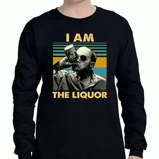 Graphic Long Sleeve T Shirt Jim Lahey I Am The Liquor Cool Fashion