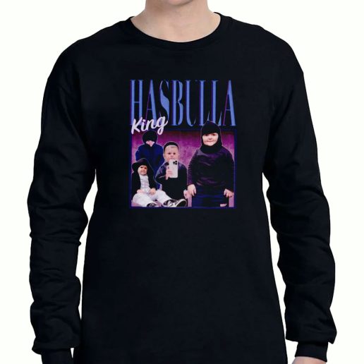 Graphic Long Sleeve T Shirt King Hasbulla Emotion 1