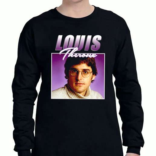 Graphic Long Sleeve T Shirt Louis Theroux Vintage Funny Movie 1