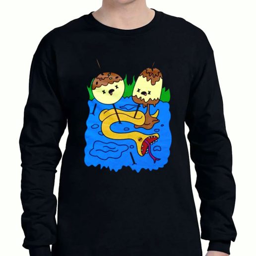 Graphic Long Sleeve T Shirt Princess Bubblegums Adventure Time 1