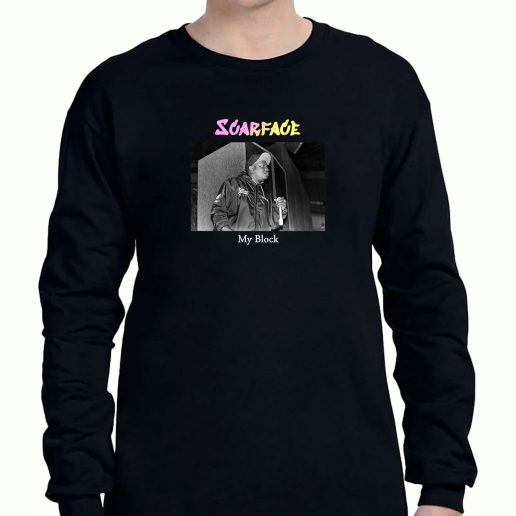 Graphic Long Sleeve T Shirt Scarface My Block 1