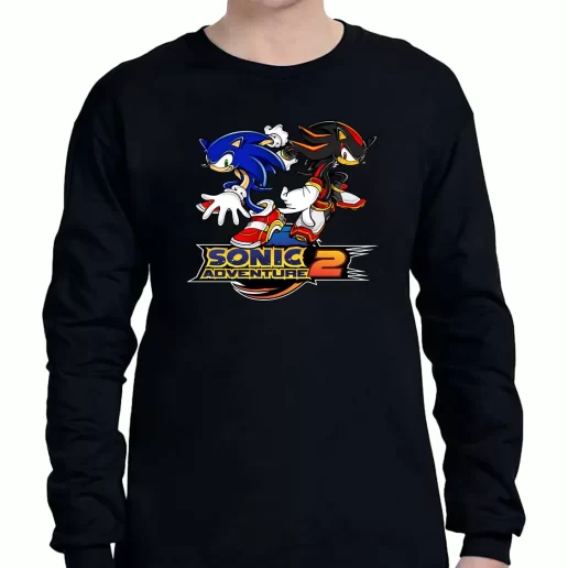 Graphic Long Sleeve T Shirt Sonic Adventure Icon 2