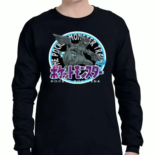 Graphic Long Sleeve T Shirt Zekrom Pokemon