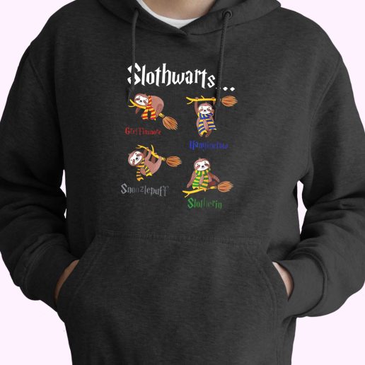 Harry Slothwarts Funny Hoodie Streetwear 1