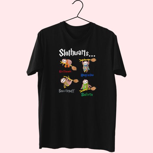 Harry Slothwarts Funny T Shirt 1