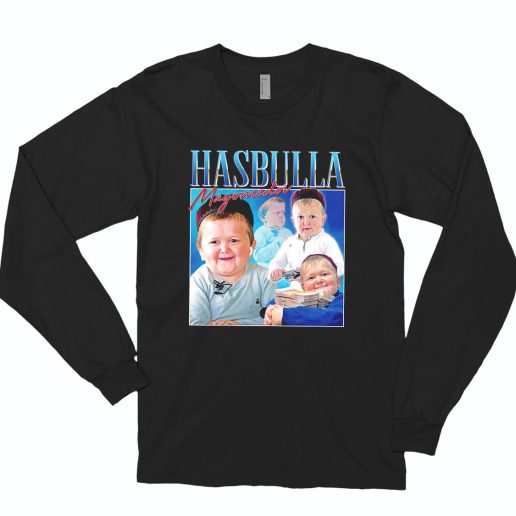 Hasbulla Magomedov Homage Funny Long Sleeve T Shirt 1