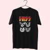 Hiss Cat Funny Cats Kittens Rock Funny T Shirt 1