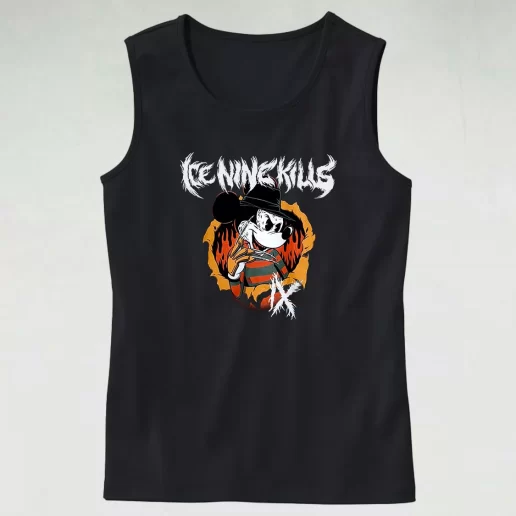 Ice Nine Kills Freddy Krueger Mickey Mouse On Sale Classic Tank Top Style