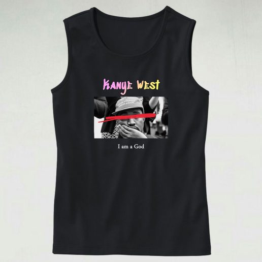 Kanye West I Am A God Hip Hop Tank Top 1