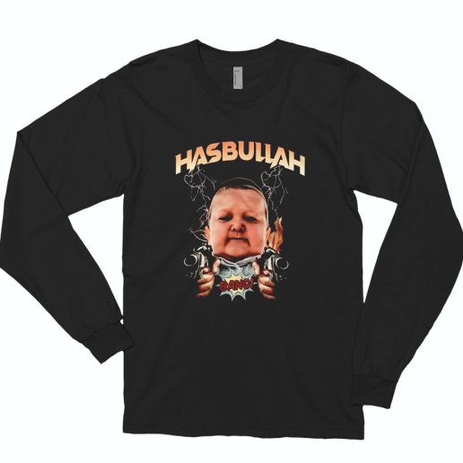 King Hasbulla Meme Funny Long Sleeve T Shirt 1