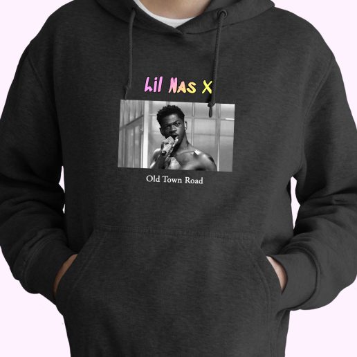 Lil Nas X Old Town Road Rapper Quote Hoodie 1