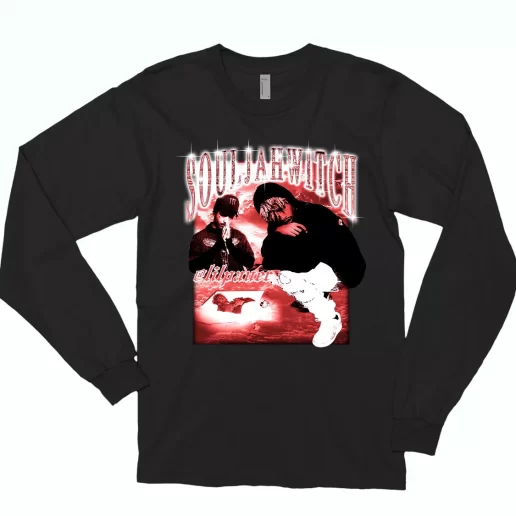 Lil Tracy Soulja Witch Faith 80s Mens Classic Long Sleeve T Shirt