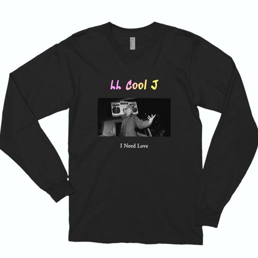 Ll Cool J I Need Love Rapper Long Sleeve Shirt 1