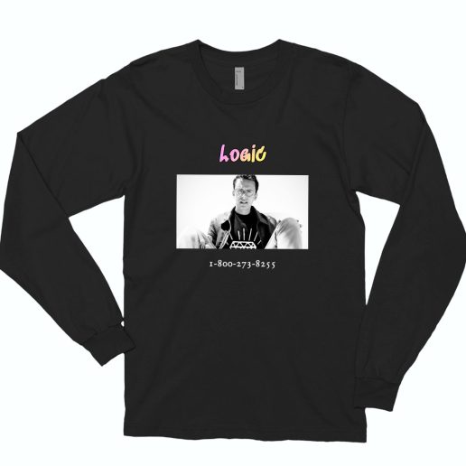 Logic 1 800 273 8255 Rapper Long Sleeve Shirt 1