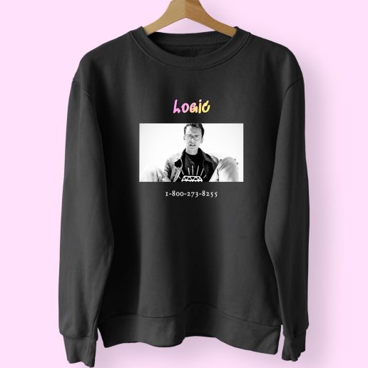 Logic 1 800 273 8255 Vintage Rapper Sweatshirt 1