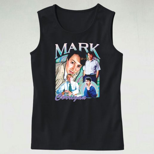 Mark Corrigan Viontage British Movie Funny Tank Top 1