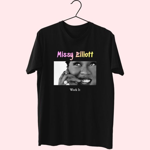 Missy Elliott Work It Hip Hop Rapper T Shirt 1