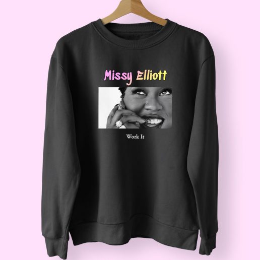 Missy Elliott Work It Vintage Rapper Sweatshirt 1