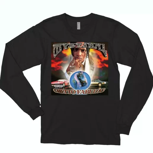 Mystikal Ghetto Fabolous Rap Classic Long Sleeve T Shirt