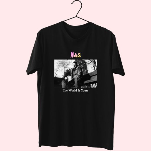 Nas The World Is Yours Hip Hop Rapper T Shirt 1