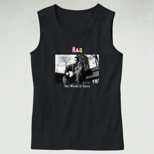 Nas The World Is Yours Hip Hop Tank Top 1