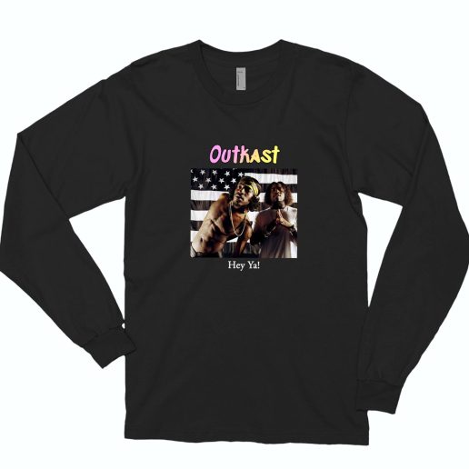 Outkast Hey Ya Rapper Long Sleeve Shirt 1