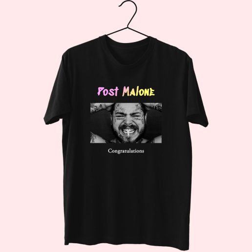 Post Malone Congratulations Hip Hop Rapper T Shirt 1