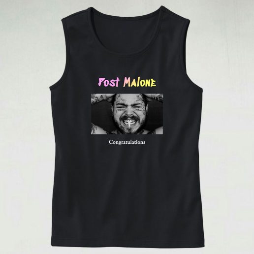 Post Malone Congratulations Hip Hop Tank Top 1