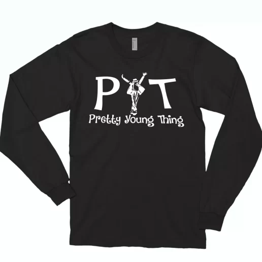 Pretty Young Thing Michael Jackson Classic Long Sleeve T Shirt